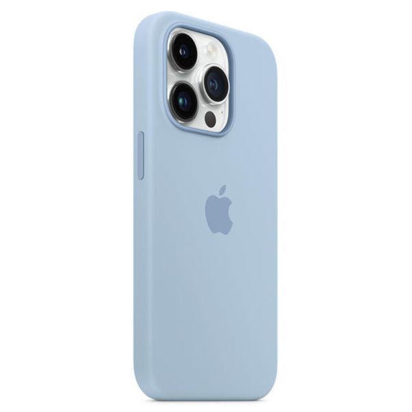 Apple Coque en silicone MagSafe Apple iPhone 14 Pro - Sky
