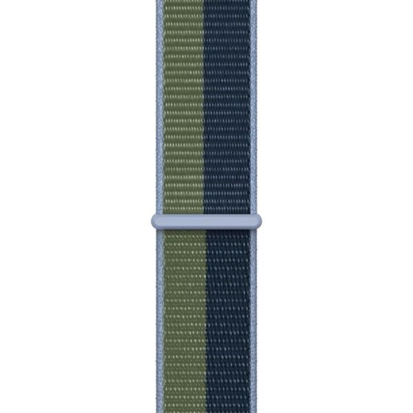 Apple Bracelet Sport Loop Apple Watch | 38/40/41/42 mm - Abyss Blue/Moss Green