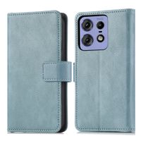 imoshion Étui de télephone portefeuille de luxe Motorola Thinkphone 25 / Edge 50 Neo / Edge 60 Neo - Bleu clair
