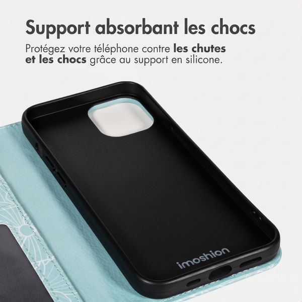 imoshion Étui de télephone portefeuille Design Apple iPhone 15 - Botanica
