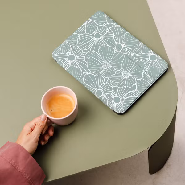 imoshion Coque tablette Design Trifold Samsung Galaxy Tab A11 Plus / A9 Plus - Botanica