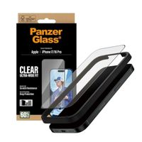 PanzerGlass Protection d'écran Ultra-Wide Fit Anti-bactérienne avec applicateur Apple iPhone 17