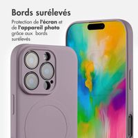 imoshion Coque Couleur avec MagSafe Apple iPhone 16 Pro - Violet