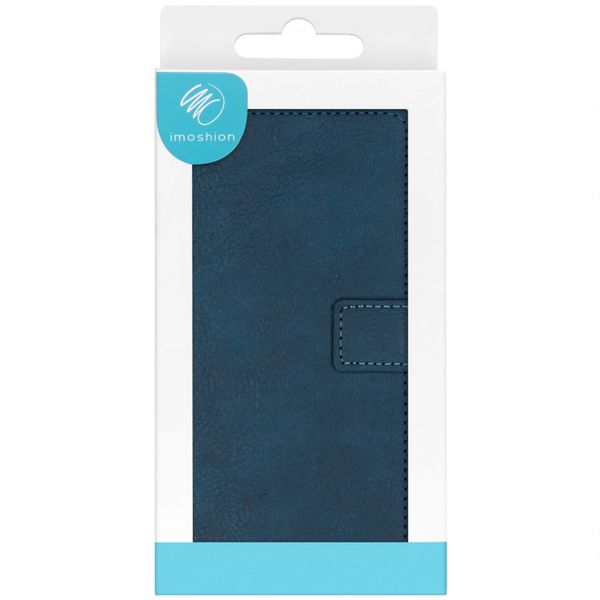 imoshion Étui de télephone portefeuille de luxe Motorola Moto G8 Power - Bleu foncé