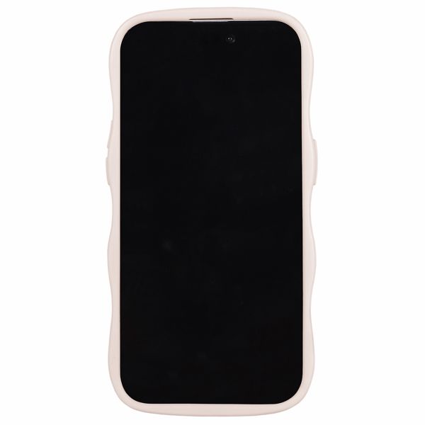 Holdit Coque Wavy Apple iPhone 14 Pro Max - Light Beige