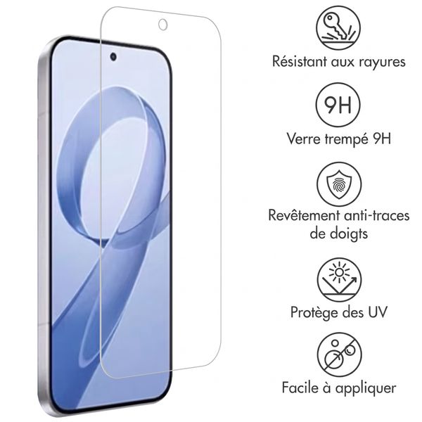 Accezz Protection d'écran en verre trempé Xiaomi 17T