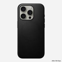 Nomad Coque Modern Leather avec MagSafe Apple iPhone 15 Pro - Noir