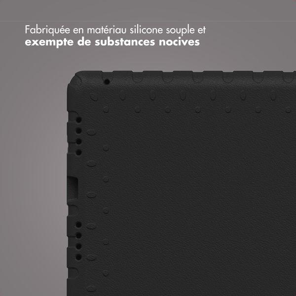 imoshion Coque kidsproof avec poignée Apple iPad Air 11 pouces (2026) M4 / (2025) M3 / (2024) M2 - Noir