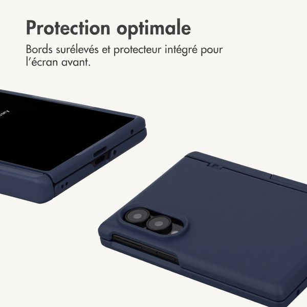 imoshion Color Backcover avec support Samsung Galaxy Z Fold 8 - Bleu foncé