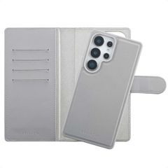 Selencia Étui portefeuille amovible Olyn avec MagSafe Samsung Galaxy S25 Ultra - Gris