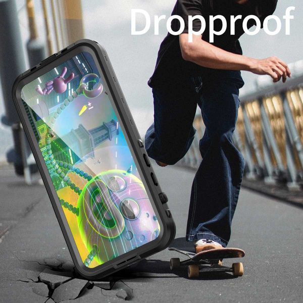Redpepper Coque imperméable Dot Plus Apple iPhone 14 Pro Max - Noir