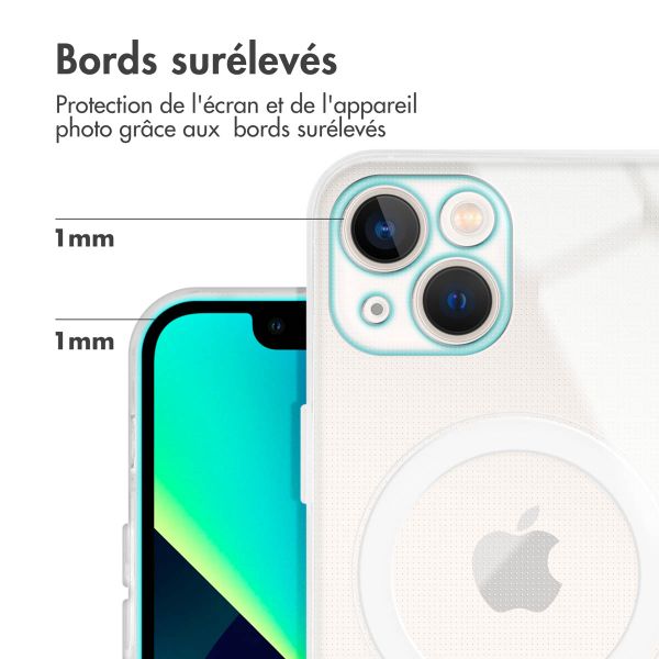 imoshion Coque arrière avec MagSafe Apple iPhone 13 Mini - Transparent