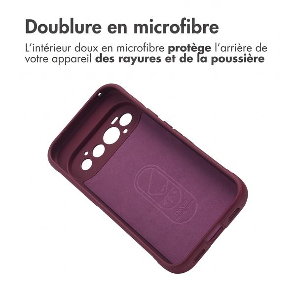 imoshion EasyGrip Backcover Google Pixel 11 Pro - Aubergine