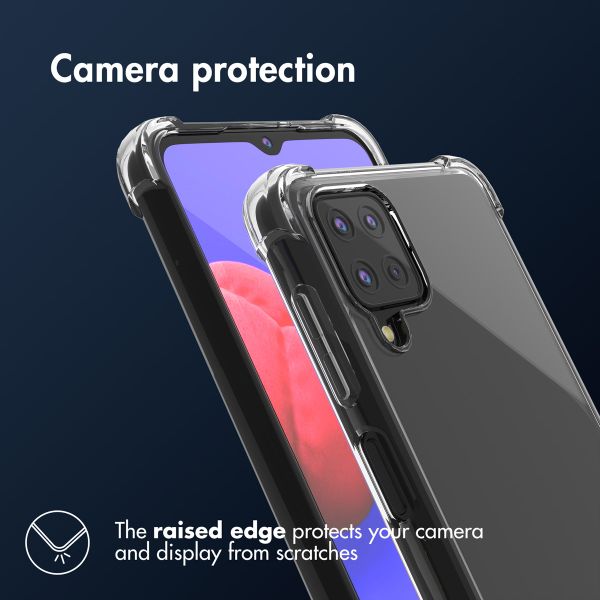 imoshion Shockproof Case Samsung Galaxy A12 - Transparent