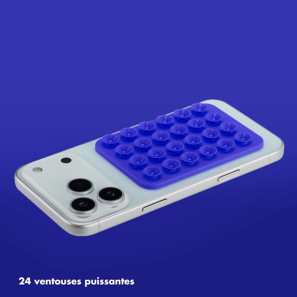 Selencia Support de téléphone à ventouses MagSafe - Cobalt Blue