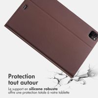 Accezz Coque tablette Classic Apple iPad Pro 11 (2022 / 2021 / 2020 / 2018) - Marron