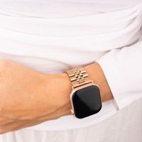 Selencia Bracelet Metallique Jubilee Apple Watch | 38/40/41/42 mm - Rose Doré