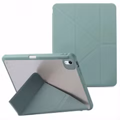 imoshion Coque tablette Origami Apple iPad Pro 11 (2018/2020/2021/2022) / Air 5 (2022) / Air 4 (2020) - Vert foncé