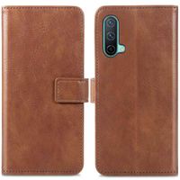 imoshion Étui de télephone portefeuille de luxe OnePlus Nord CE 5G - Marron