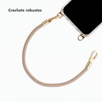 Selencia Bracelet universel avec 2 crochets - Beige