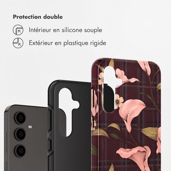 Selencia Coque arrière Vivid Samsung Galaxy S24 FE - Autumn Muse