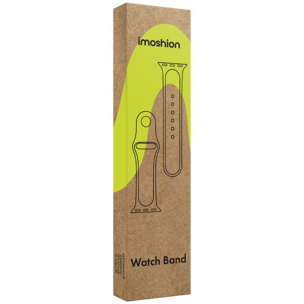 imoshion Bracelet en silicone⁺ Apple Watch | 38/40/41/42 mm - Taille S/M - Starlight