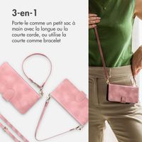 imoshion Etui de télephone portefeuille avec cordon Samsung Galaxy S25 / S24 - Rose