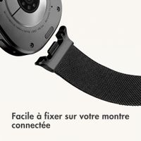 imoshion Bracelet magnétique milanais Samsung Galaxy Watch Ultra 2 (2026) / Ultra (2024/2025) - Noir