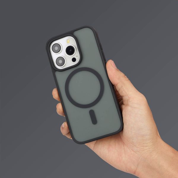 imoshion Coque Color Guard avec MagSafe Apple iPhone 15 Pro - Noir