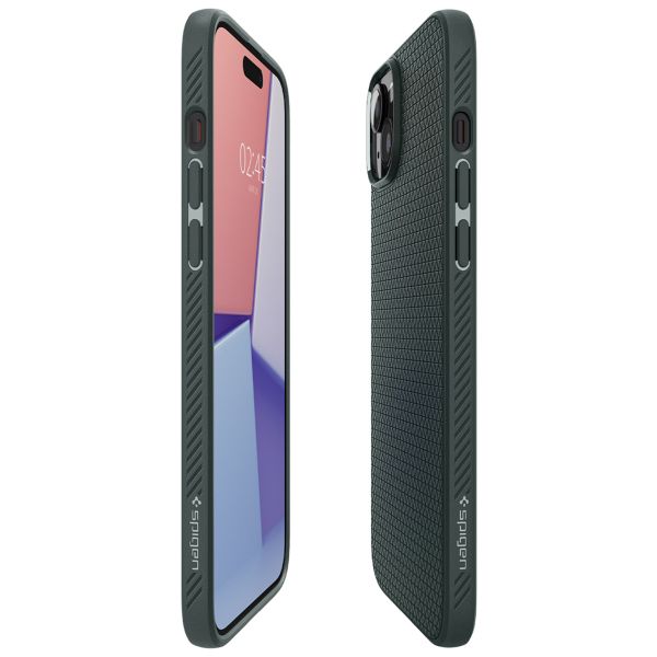 Spigen Coque Liquid Air™ Apple iPhone 15 - Abyss Green