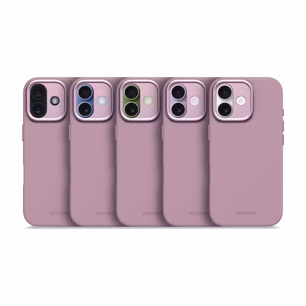 Decoded Coque en silicone MagSafe Apple iPhone 17 - Rosette