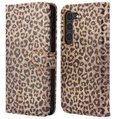 imoshion Étui de télephone portefeuille Design Samsung Galaxy S23 - Leopard Mood