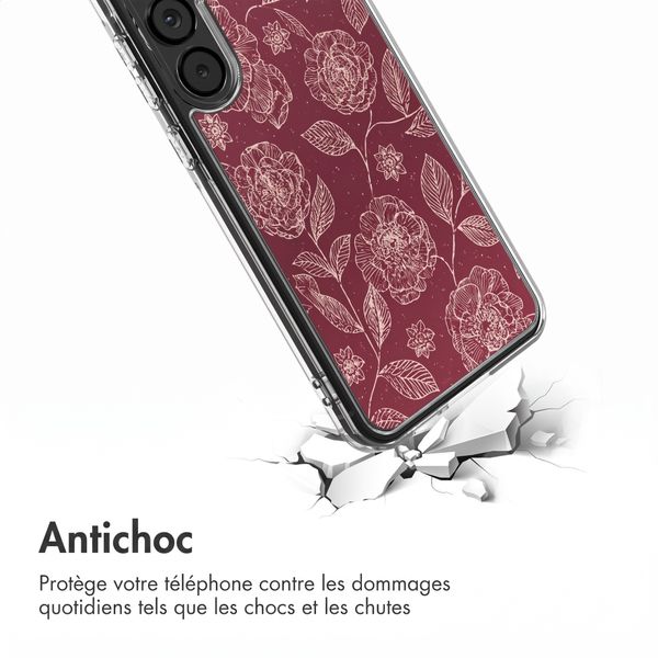 imoshion Coque Design Samsung Galaxy A55 - Deep Rose