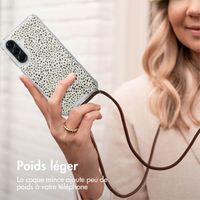 imoshion Coque Design avec cordon Samsung Galaxy A56 - Desert Dots