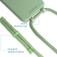 imoshion Coque de couleur avec cordon amovible Apple iPhone 12 (Pro) - Vert