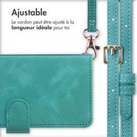 imoshion Etui de télephone portefeuille avec cordon Samsung Galaxy A53 - Turquoise