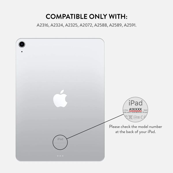 Burga Coque tablette Apple iPad Air 5 (2022) / Air 4 (2020) - Lost In Thought