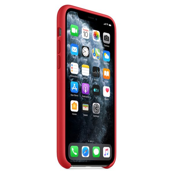 Apple Coque en silicone Apple iPhone 11 Pro - (Product) Red