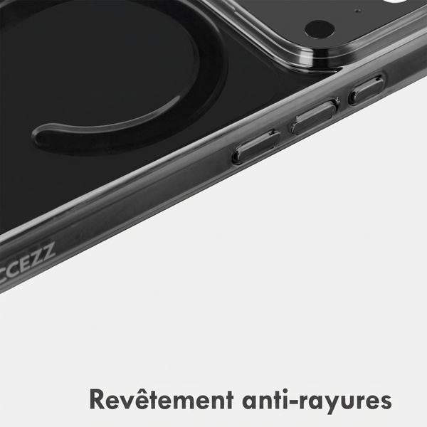 Accezz Lite coque arrière avec MagSafe Apple iPhone 18 Pro / 17 Pro - Smokey Clear
