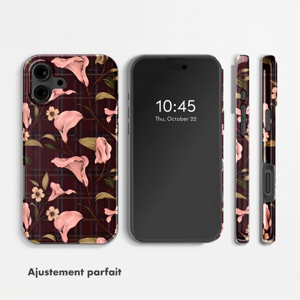 Selencia Coque arrière Vivid avec MagSafe Apple iPhone 16 - Autumn Muse