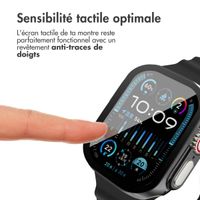 imoshion Coque rigide à couverture complète Apple Watch Ultra / Ultra 2 / Ultra 3 - 49 mm - Noir