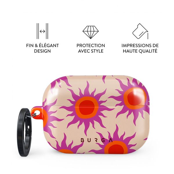 Burga Coque rigide Apple AirPods Pro 2 - Sunset Glow