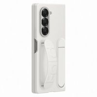 Samsung Original Coque en silicone avec support et dragonne Samsung Galaxy Z Fold 6 - White