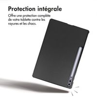 imoshion Coque tablette Trifold Samsung Galaxy Tab S10 Ultra / Tab S9 Ultra - Noir