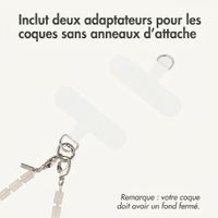 imoshion Cordon de téléphone Quartz - Blanc
