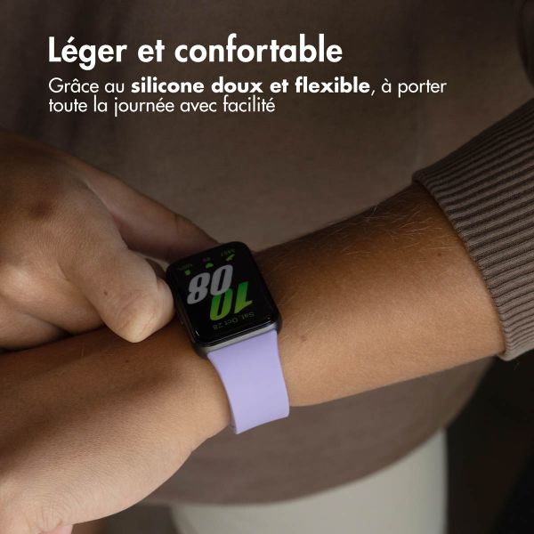 imoshion Bracelet silicone Samsung Galaxy Fit 3 - Lilas