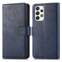 imoshion Étui de télephone portefeuille de luxe Samsung Galaxy A53 - Bleu foncé