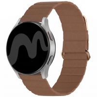 imoshion Bracelet en cuir magnétique  - Connexion universelle 20 mm - Marron
