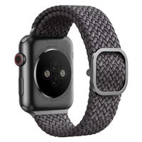 Uniq Bracelet tressé Aspen Apple Watch | 44/45/46/49 mm - Granite Grey