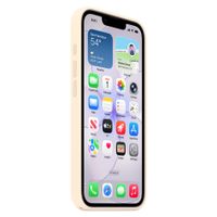 Apple Coque en silicone avec MagSafe Apple iPhone 17e - Vanilla